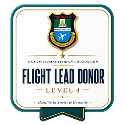 Flight Lead Donor badge